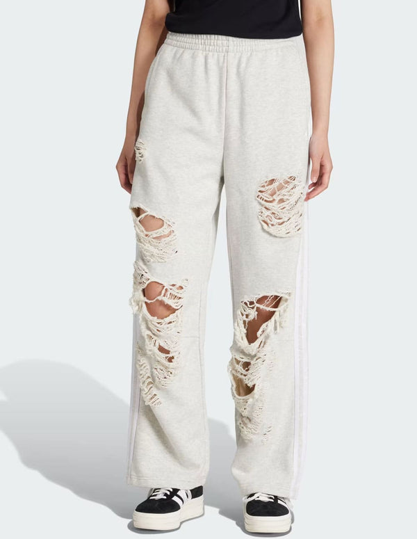 Pantalón de Chándal adidas Distressed Gris Mujer