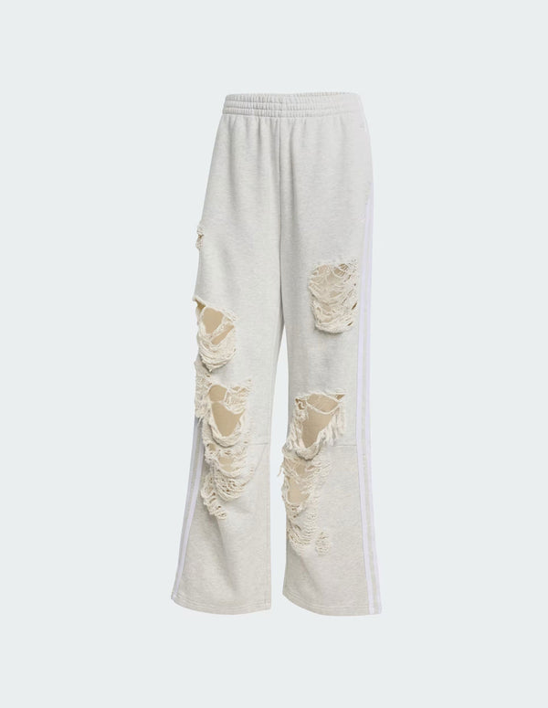 Pantalón de Chándal adidas Distressed Gris Mujer