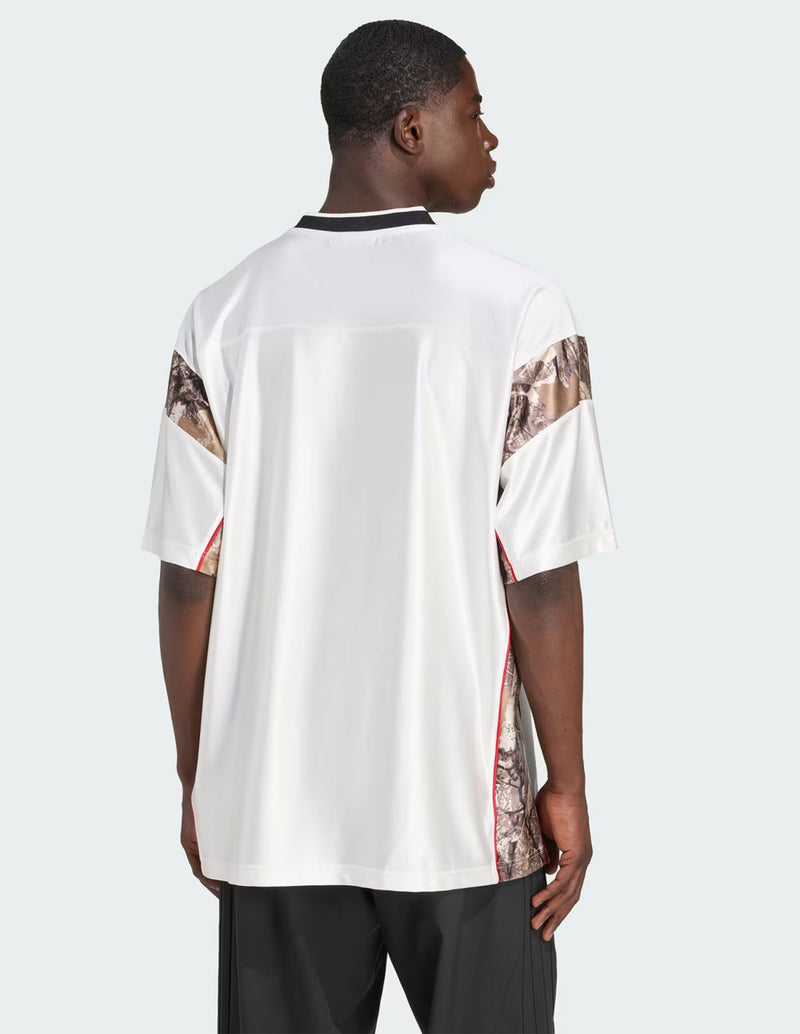 Camiseta adidas Camo Blanca Hombre