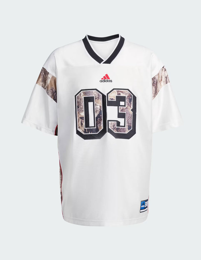 Camiseta adidas Camo Blanca Hombre