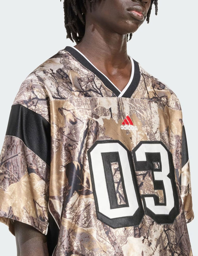 Camiseta adidas Camo Soccer Multicolor Hombre