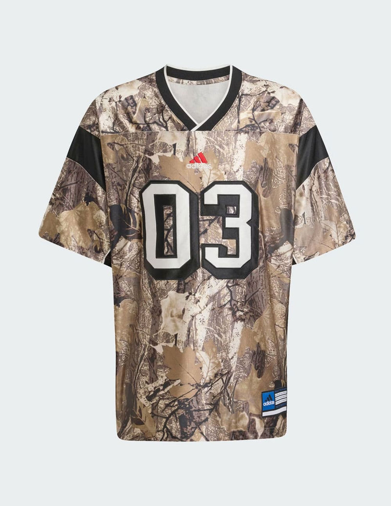 Camiseta adidas Camo Soccer Multicolor Hombre