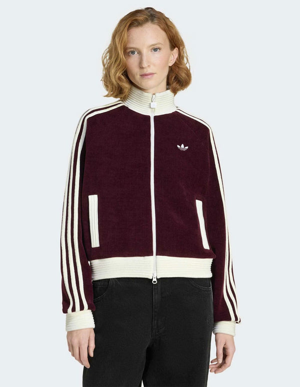 Chaqueta adidas Aterciopelada Marrón Mujer