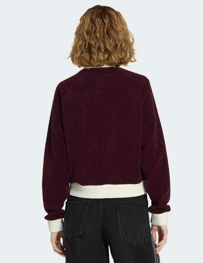 Chaqueta adidas Aterciopelada Marrón Mujer