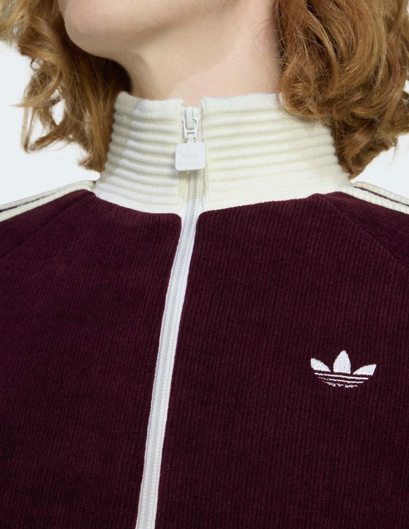 Chaqueta adidas Aterciopelada Marrón Mujer