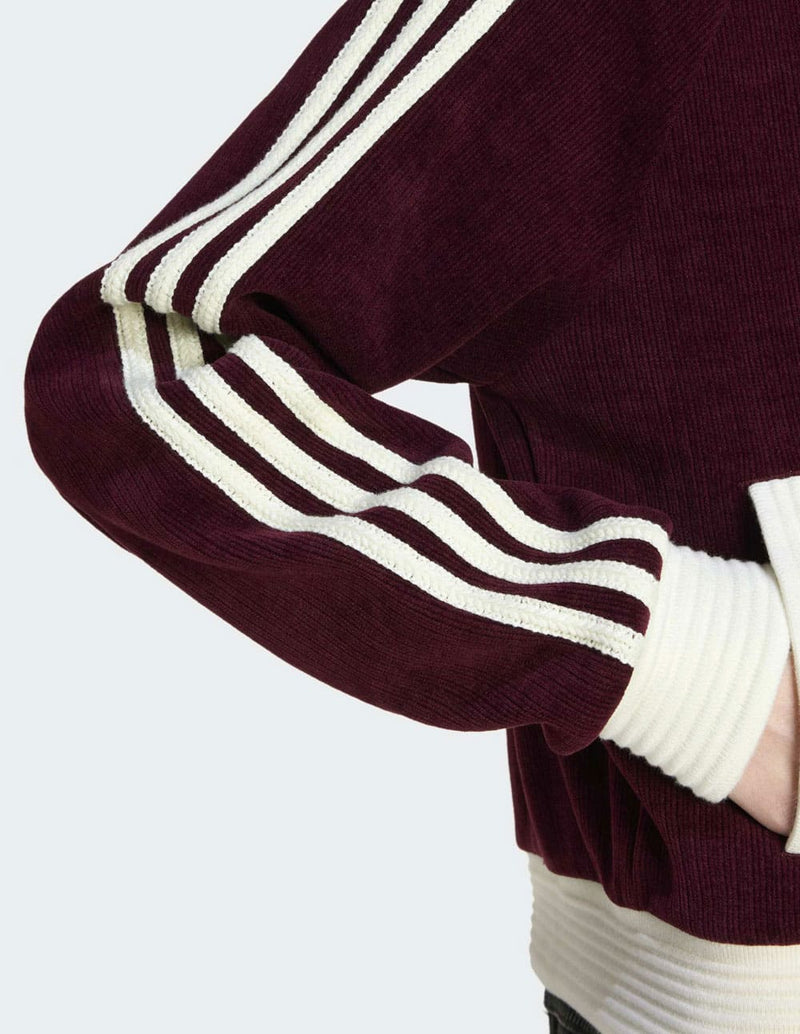 Chaqueta adidas Aterciopelada Marrón Mujer