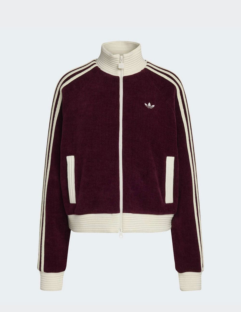 Chaqueta adidas Aterciopelada Marrón Mujer
