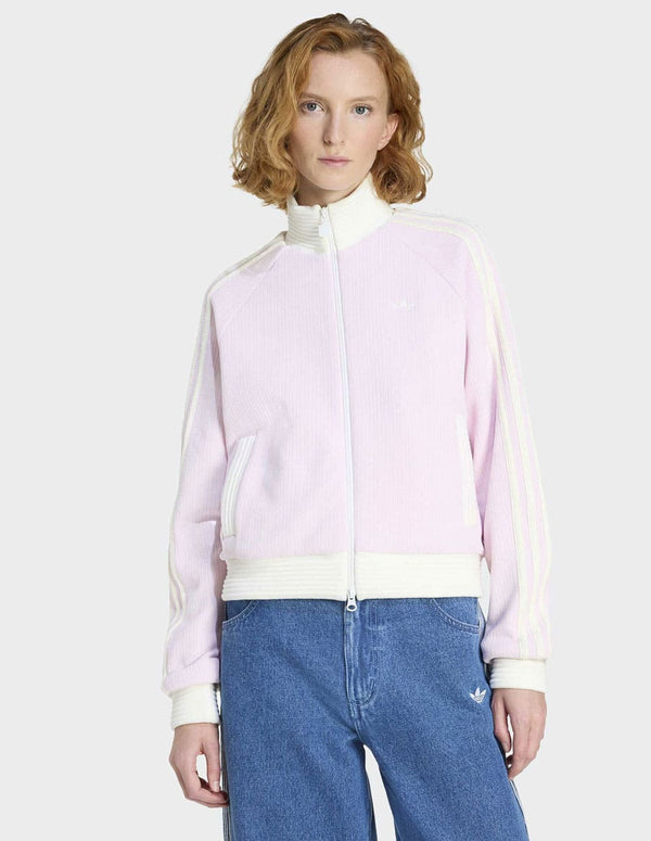Chaqueta adidas Aterciopelada Rosa Mujer