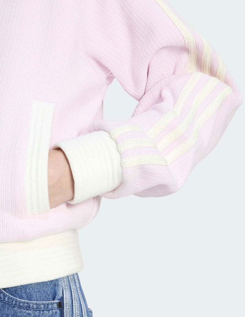Chaqueta adidas Aterciopelada Rosa Mujer