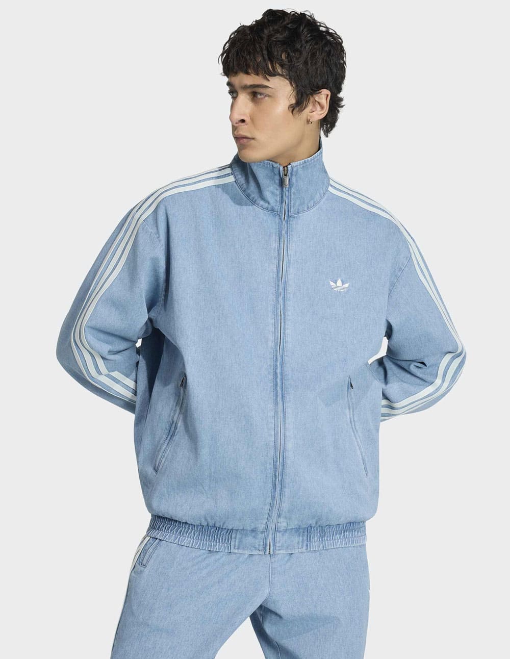  トラックジャケット M スカイブルー Chaqueta adidas Denim Firebird Azul Hombre KX1196 | Comprar Online