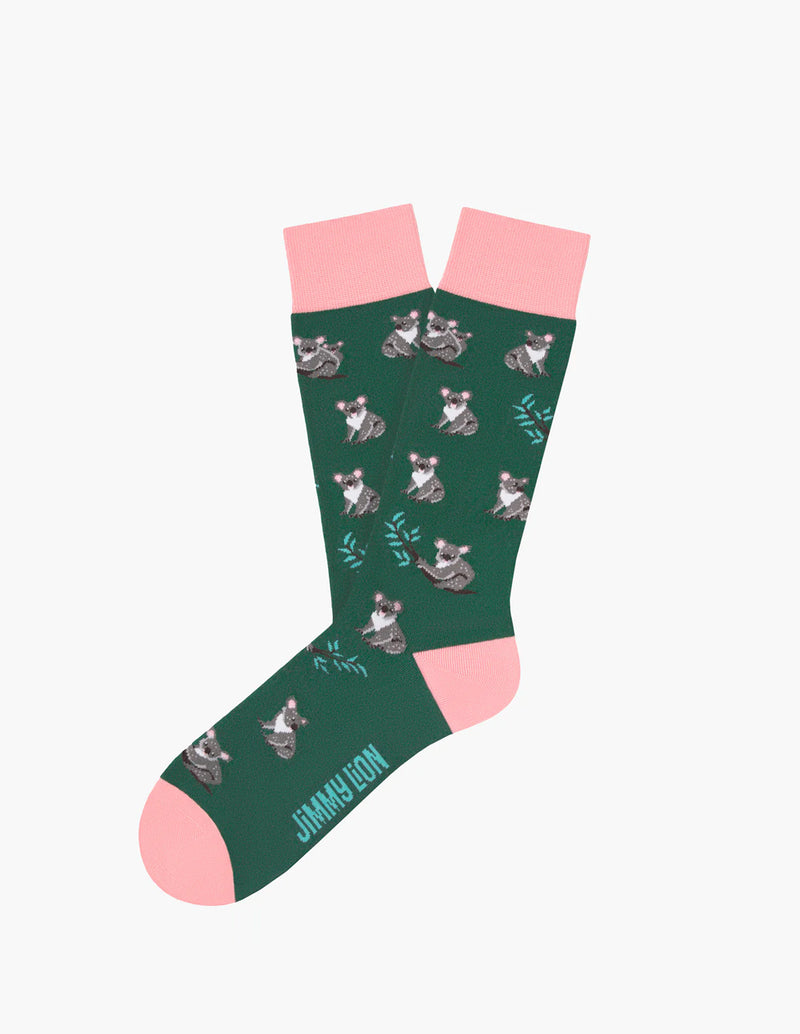 Calcetines Jimmy Lion Loalas Verdes Unisex