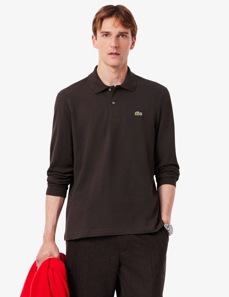 Rugby Polos Lacoste Hombre Manga Larga Lacoste Logo-patch Long