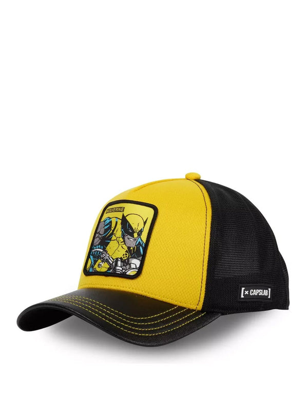 Gorra Capslab Wolverine Amarilla y Negra Unisex