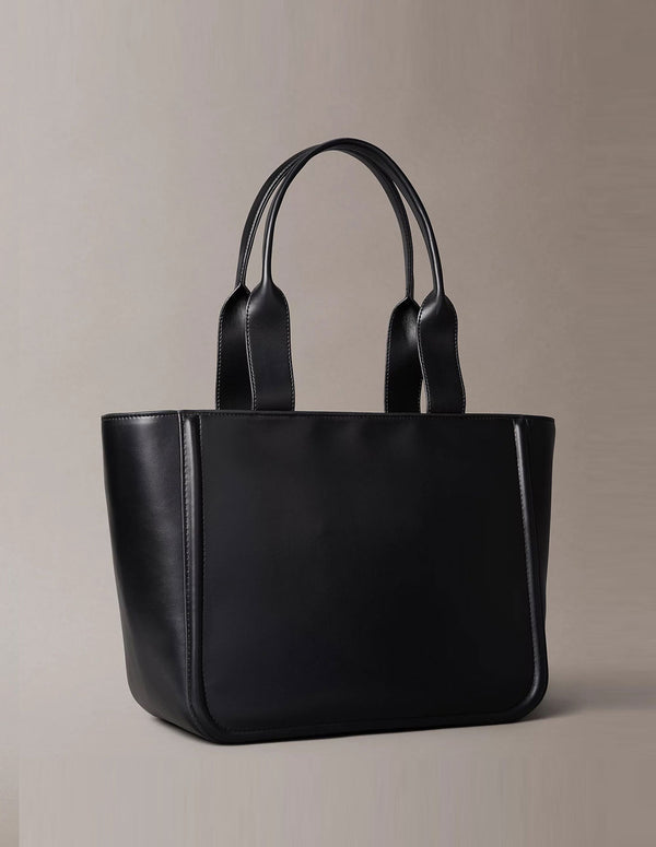 Bolso Tote Calvin Klein Jeans con Logo Grabado Negro Mujer  27 x 34 x 13