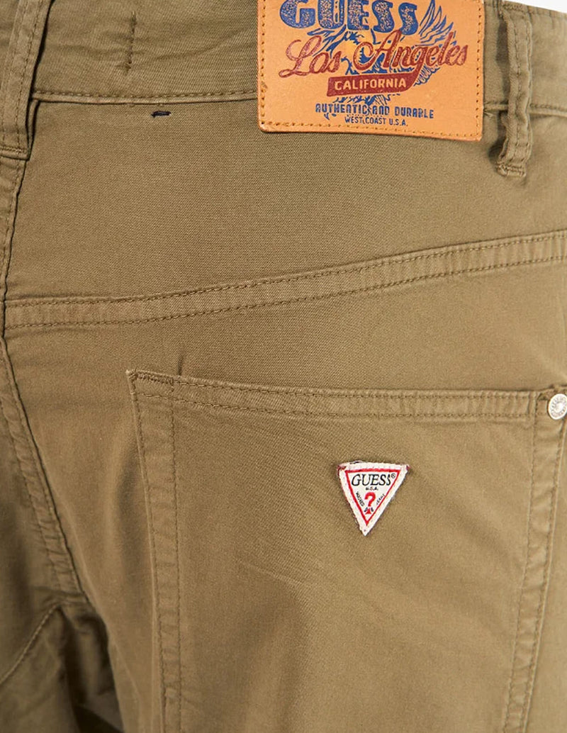 Pantalón Cargo GUESS Slim Verde Hombre