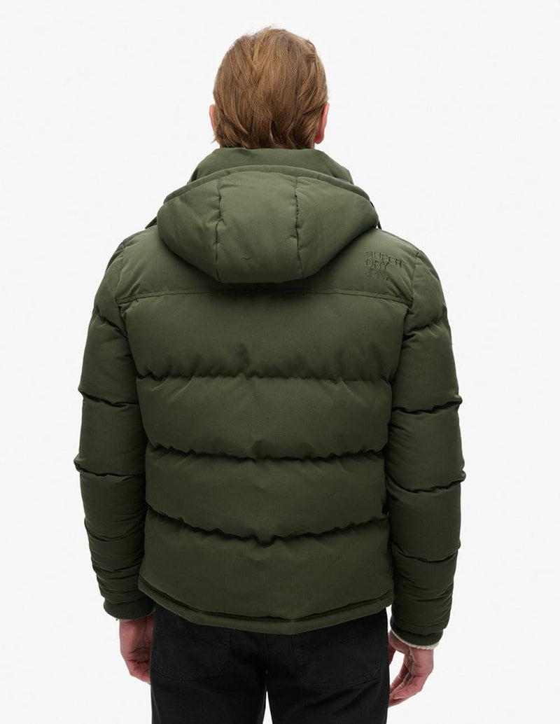 Plumas Superdry Everest Verde Hombre