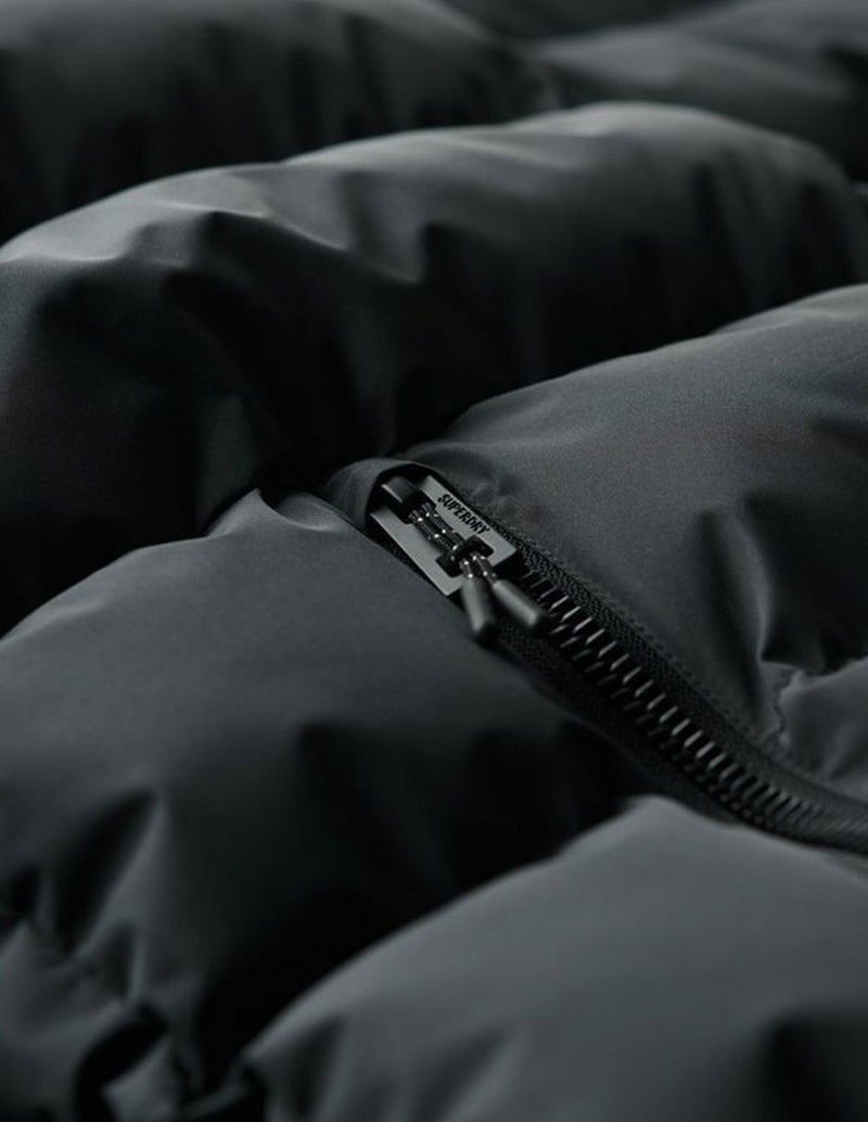 Plumas Superdry con Capucha Sports Gris Hombre
