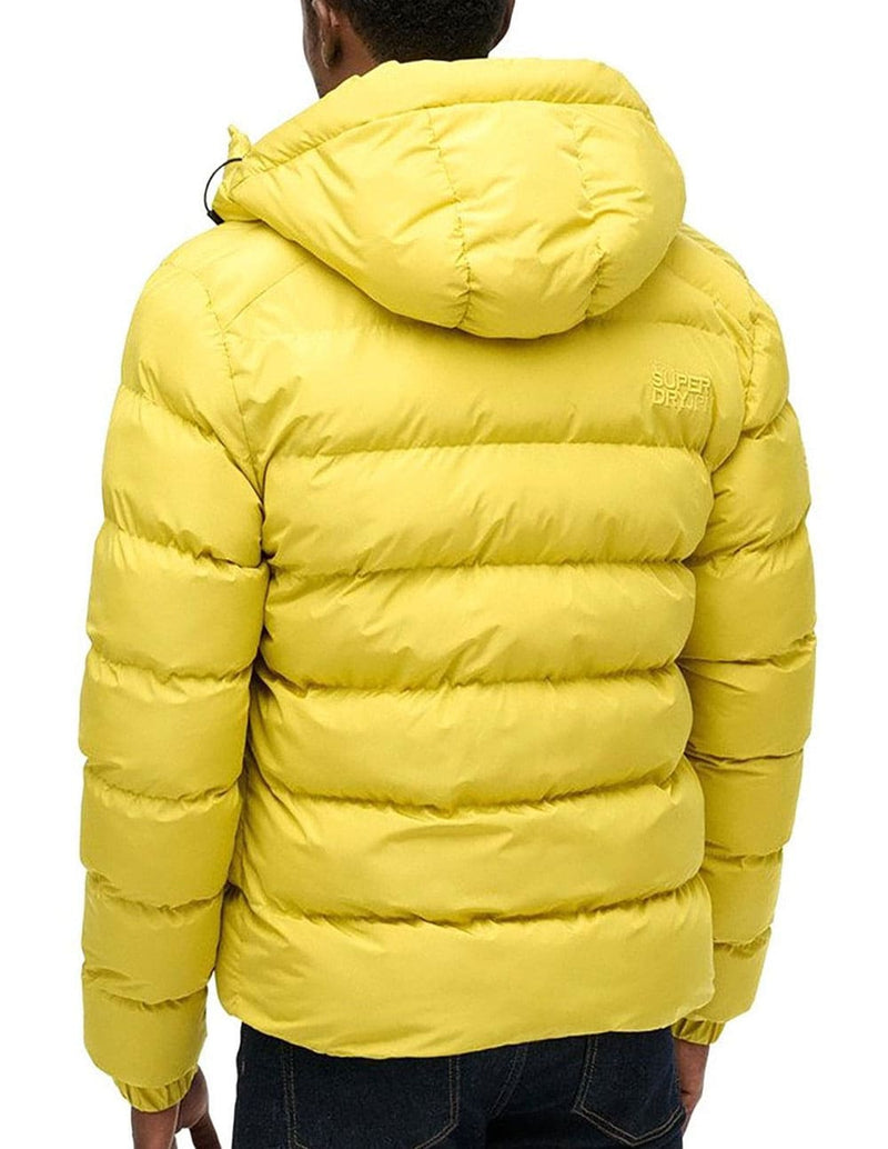 Plumas Superdry con Capucha Sports Amarillo Hombre