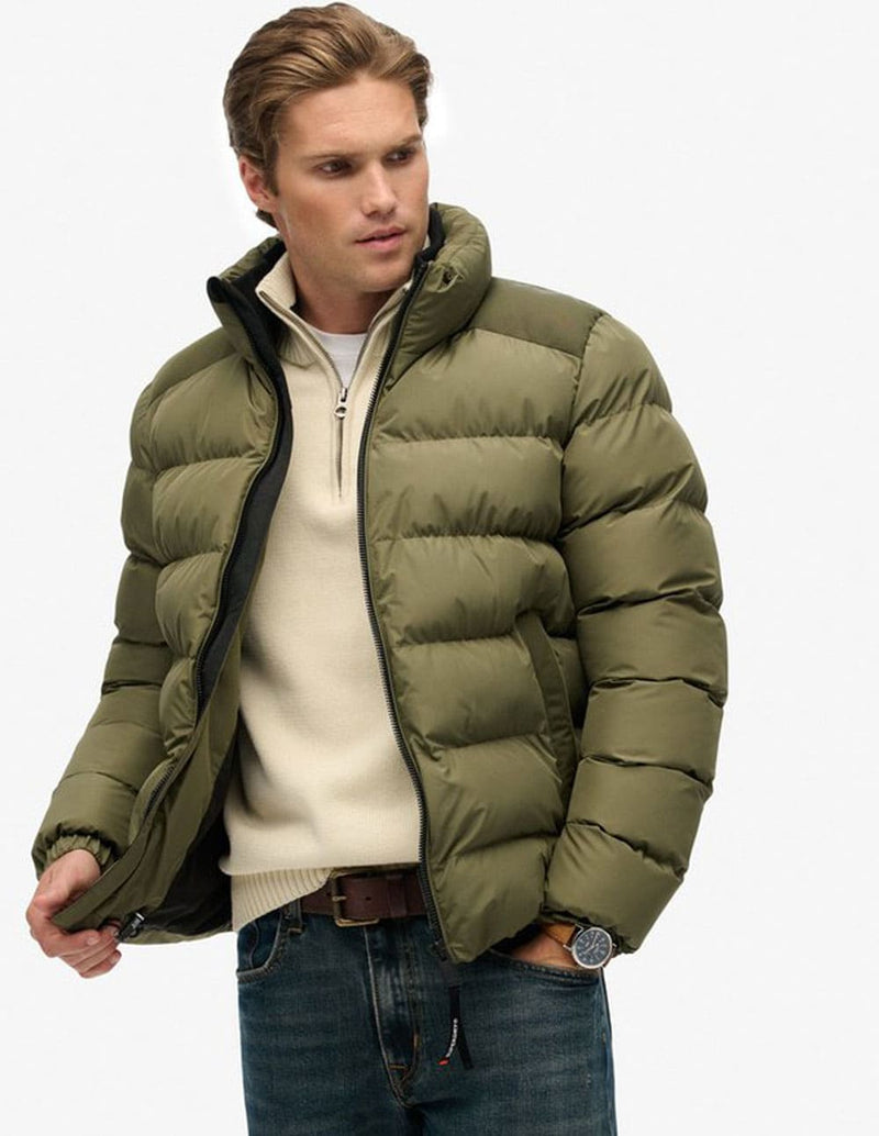 Plumas Superdry Sports Verde Hombre