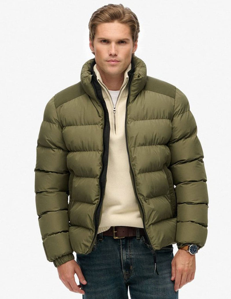 Plumas Superdry Sports Verde Hombre