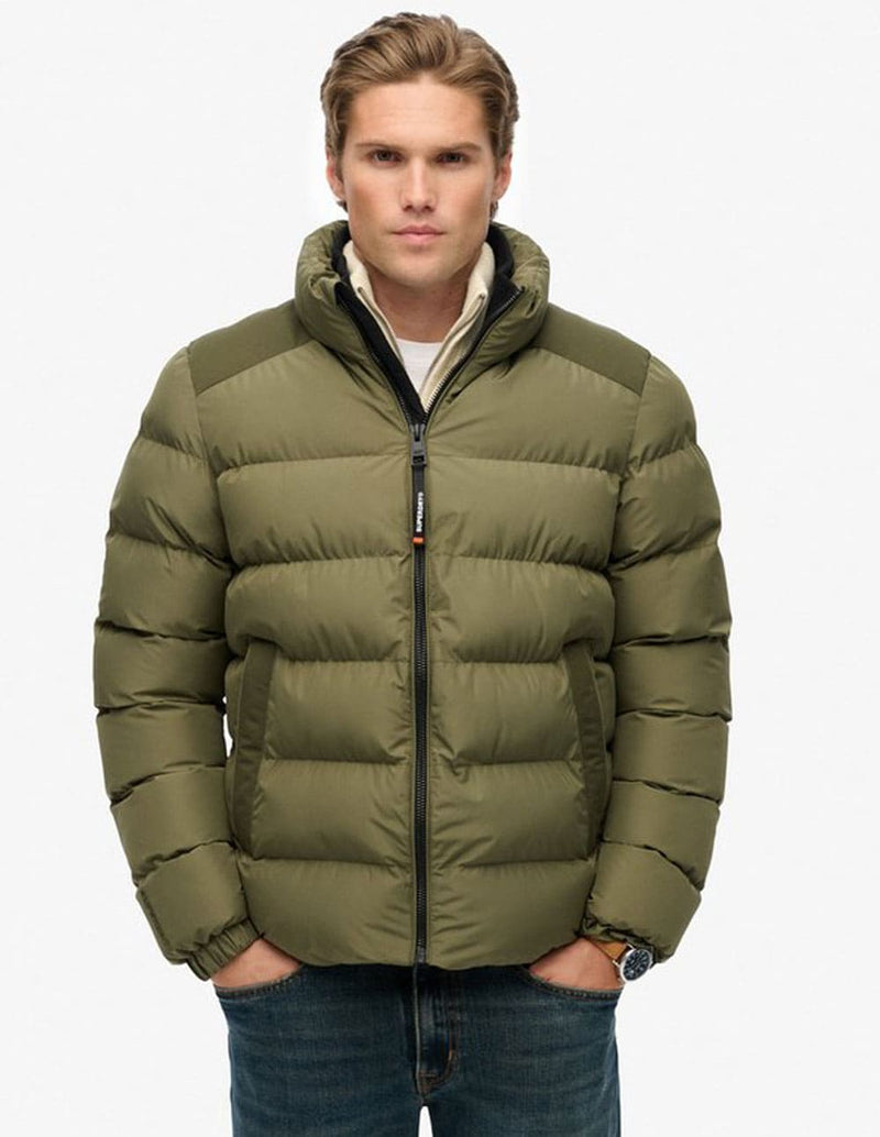 Plumas Superdry Sports Verde Hombre