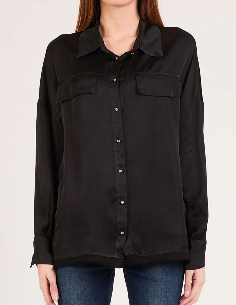 Camisa MET Amal Negra Mujer