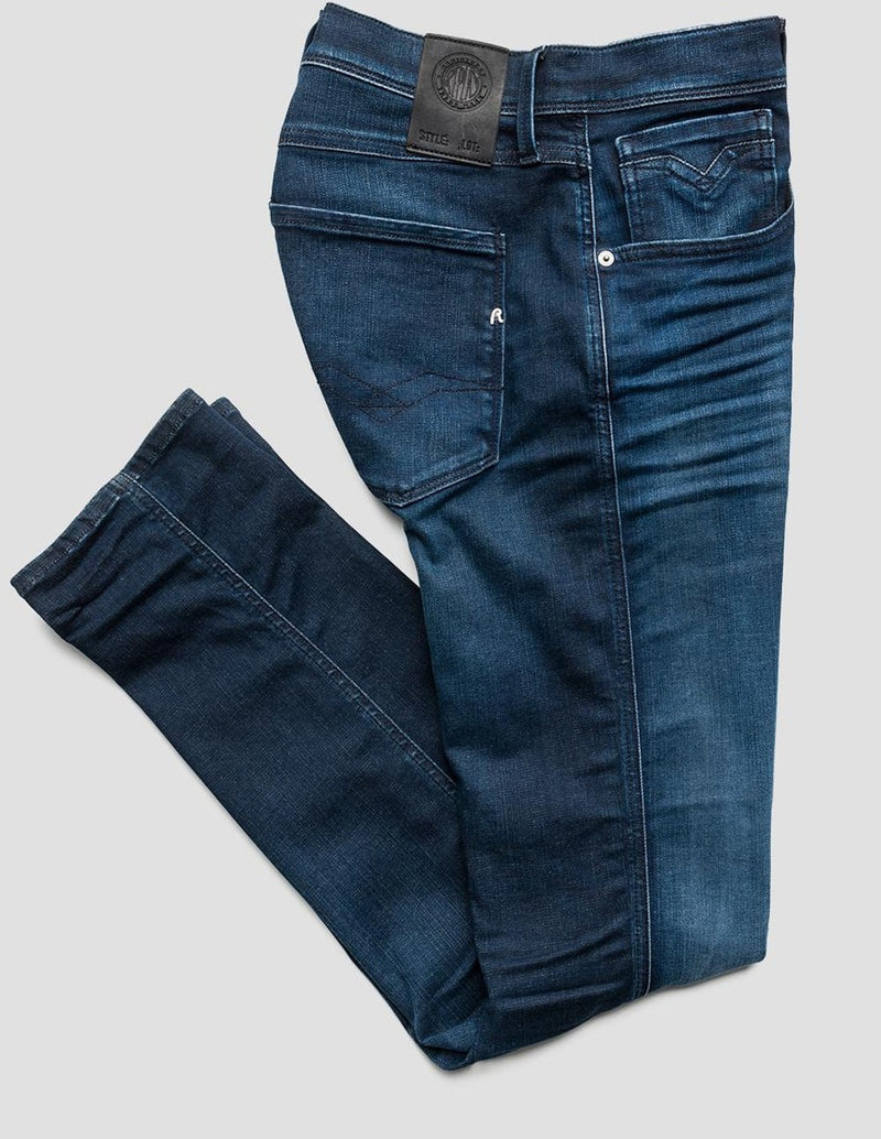 Replay Hyperflex Anbass Blue Men's Jeans