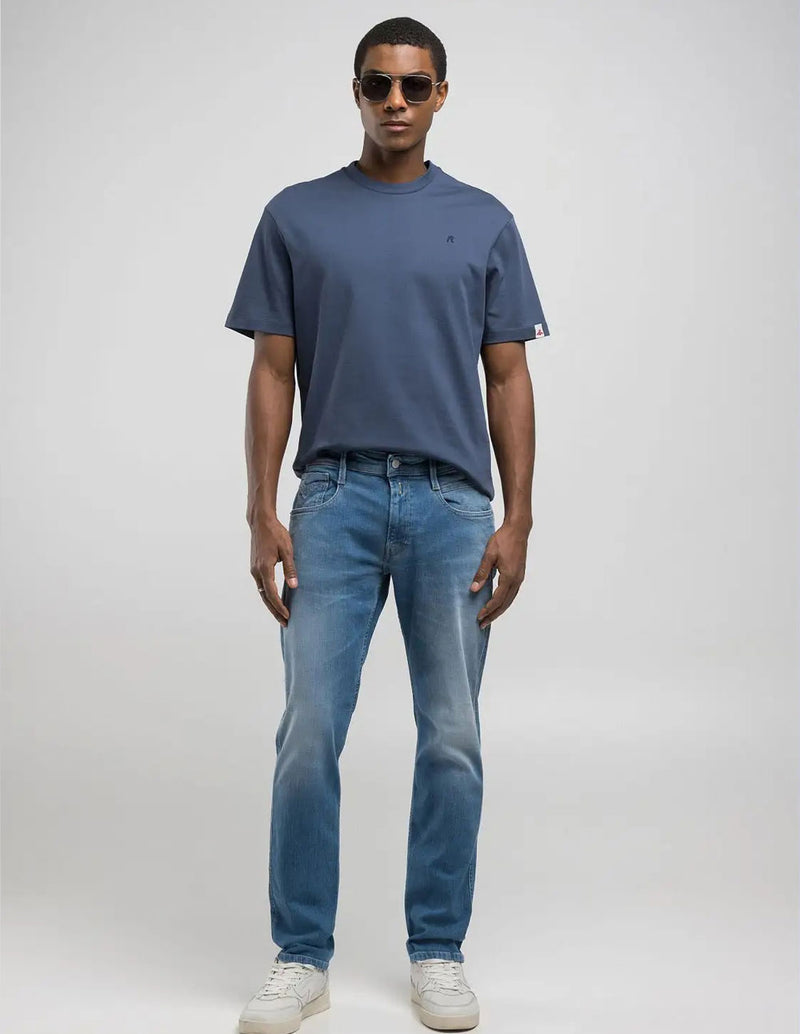 Pantalón Vaquero Replay Slim Fit Anbass Eco Plus Azul Hombre