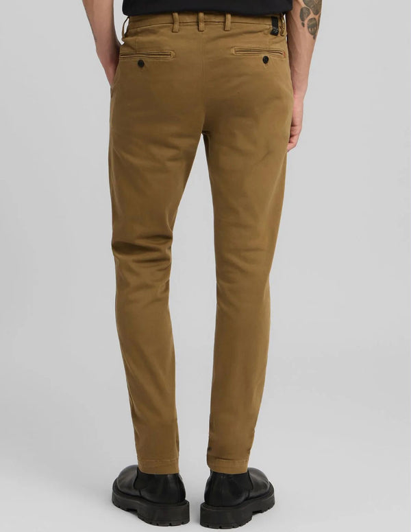 Pantalón Replay Zumar Beige Hombre
