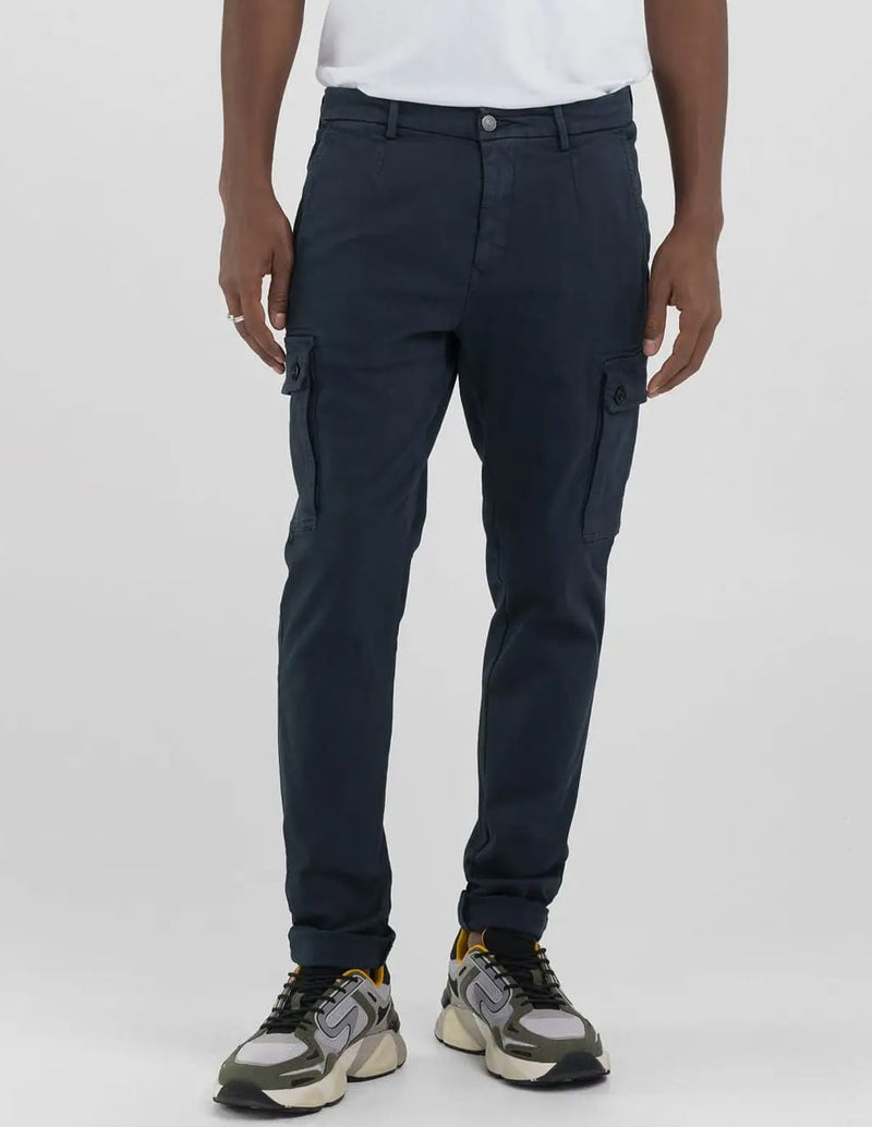 Pantalón Replay Slim Fit Jaan Azul Marino Hombre