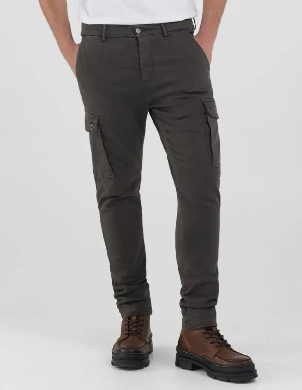 Pantalón Replay Cargo Slim Fit Jaan Gris Hombre