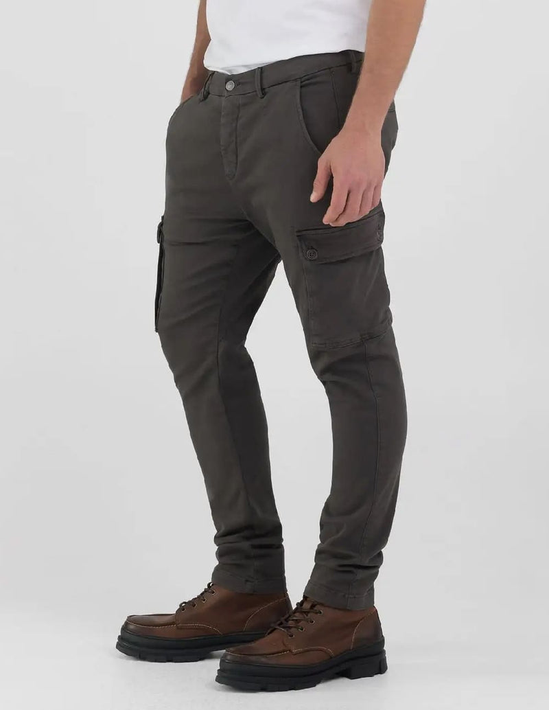 Pantalón Replay Cargo Slim Fit Jaan Gris Hombre