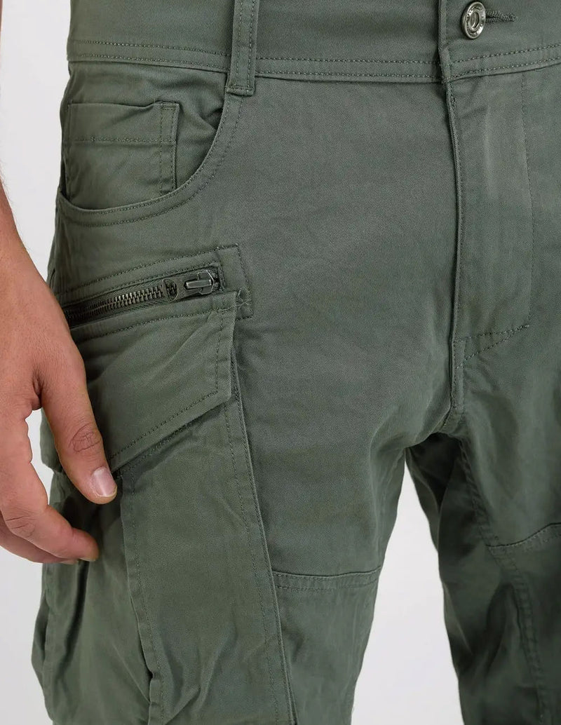 Pantalón Cargo Replay Joe L 32 Verde Hombre