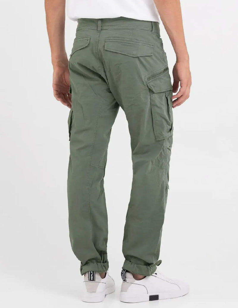 Pantalón Cargo Replay Joe L 32 Verde Hombre