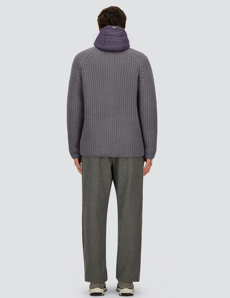 Chaqueta Herno Cob Stitch Wool Gris Hombre