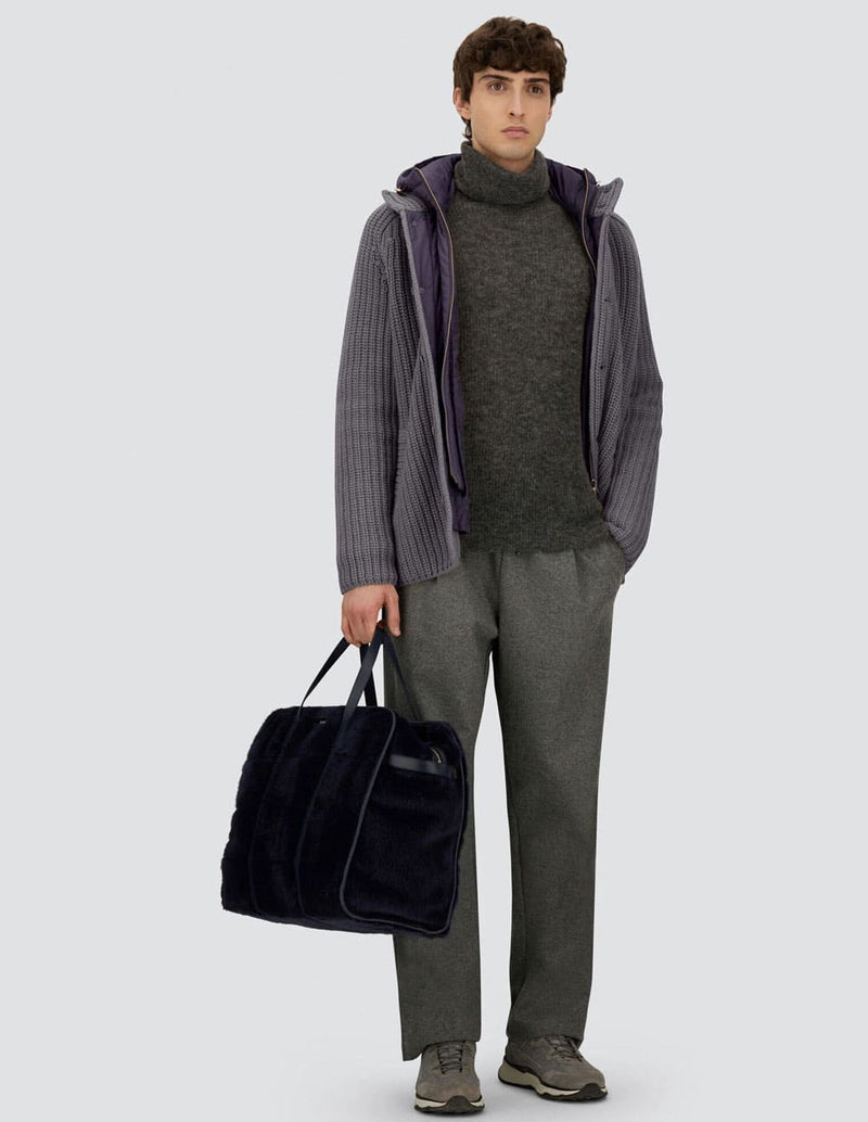 Chaqueta Herno Cob Stitch Wool Gris Hombre