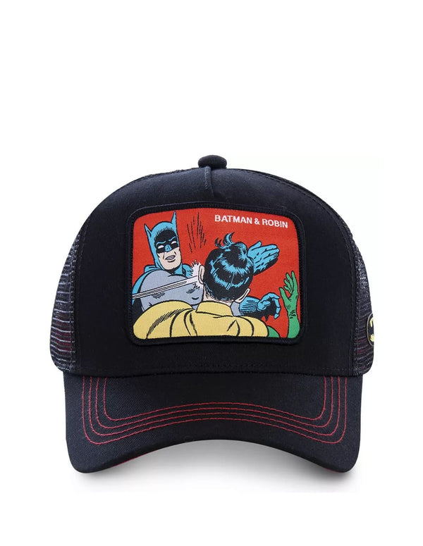 Gorra Capslab Batman y Robin Negra Unisex