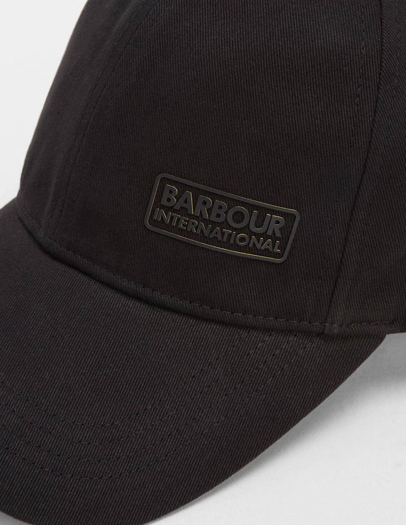 Gorra Barbour Norton Drill Negra Unisex