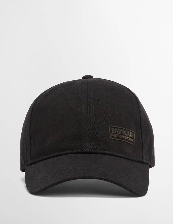 Gorra Barbour Norton Drill Negra Unisex