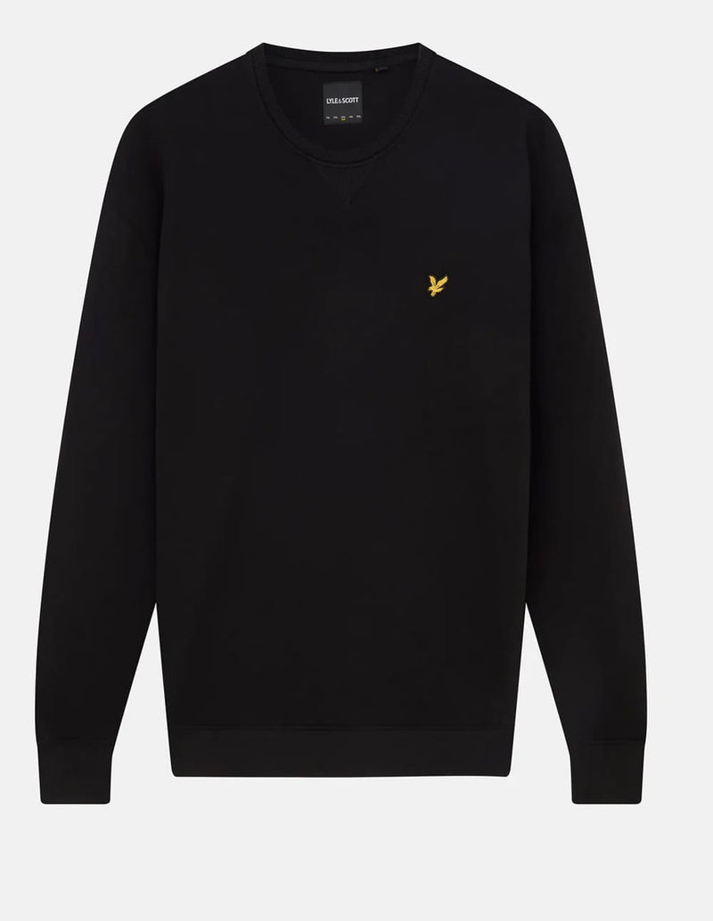 Sudadera Lyle & Scott con Logo Negra Unisex