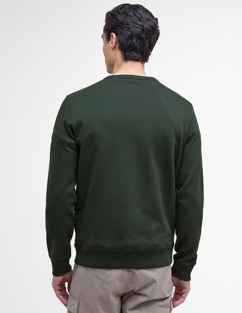 Sudadera Barbour Ilford Interlock Verde Hombre