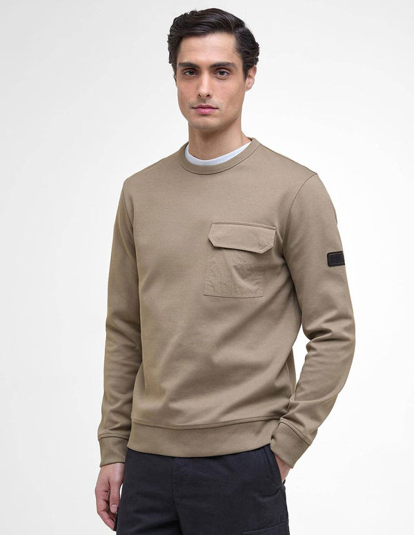 Sudadera Barbour Ilford Interlock Marrón Hombre