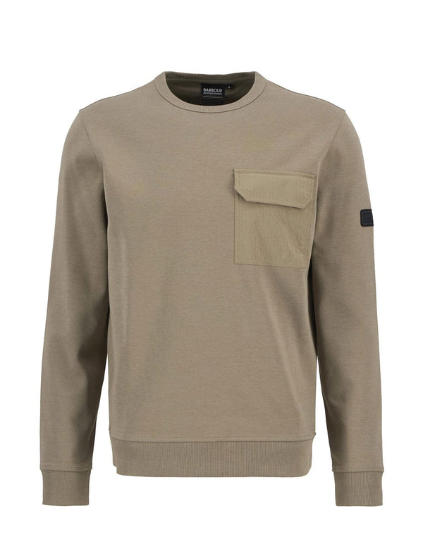 Sudadera Barbour Ilford Interlock Marrón Hombre