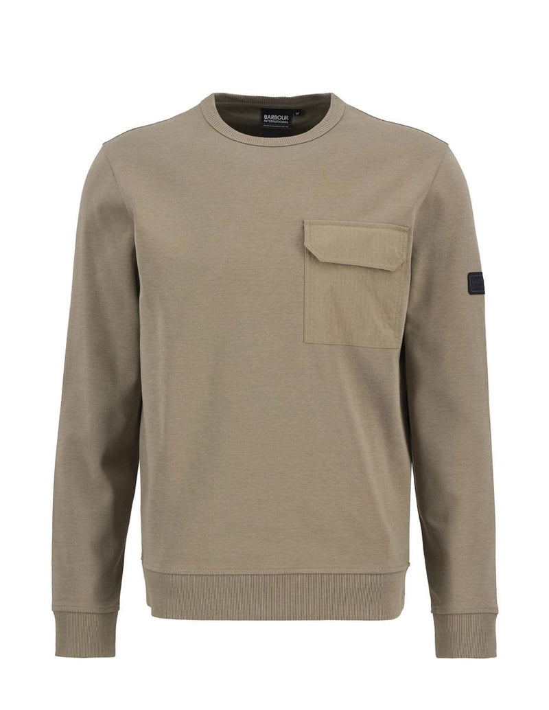 Sudadera Barbour Ilford Interlock Marrón Hombre