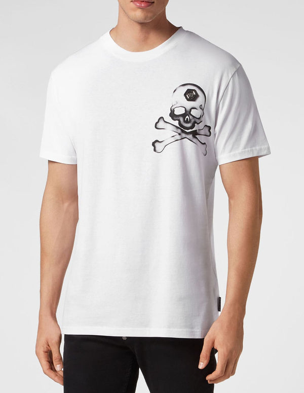 Camiseta Philipp Plein Gothic Blanca Hombre