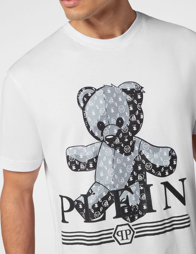 Camiseta Philipp Plein Tattoo Blanca Hombre