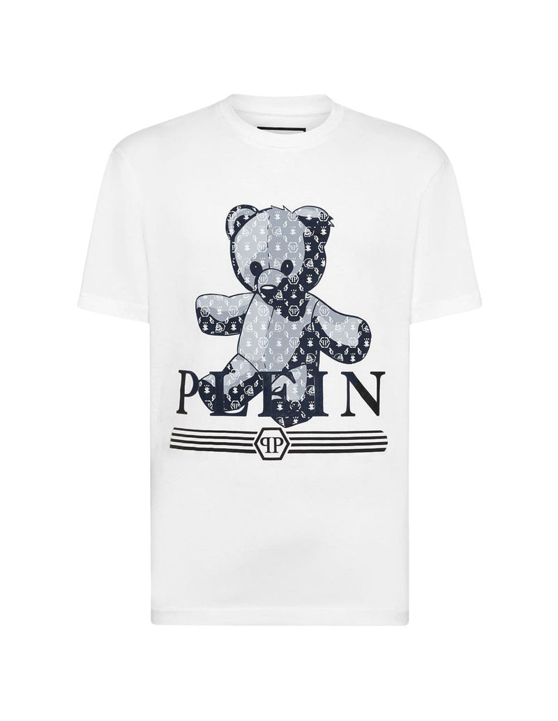 Camiseta Philipp Plein Tattoo Blanca Hombre