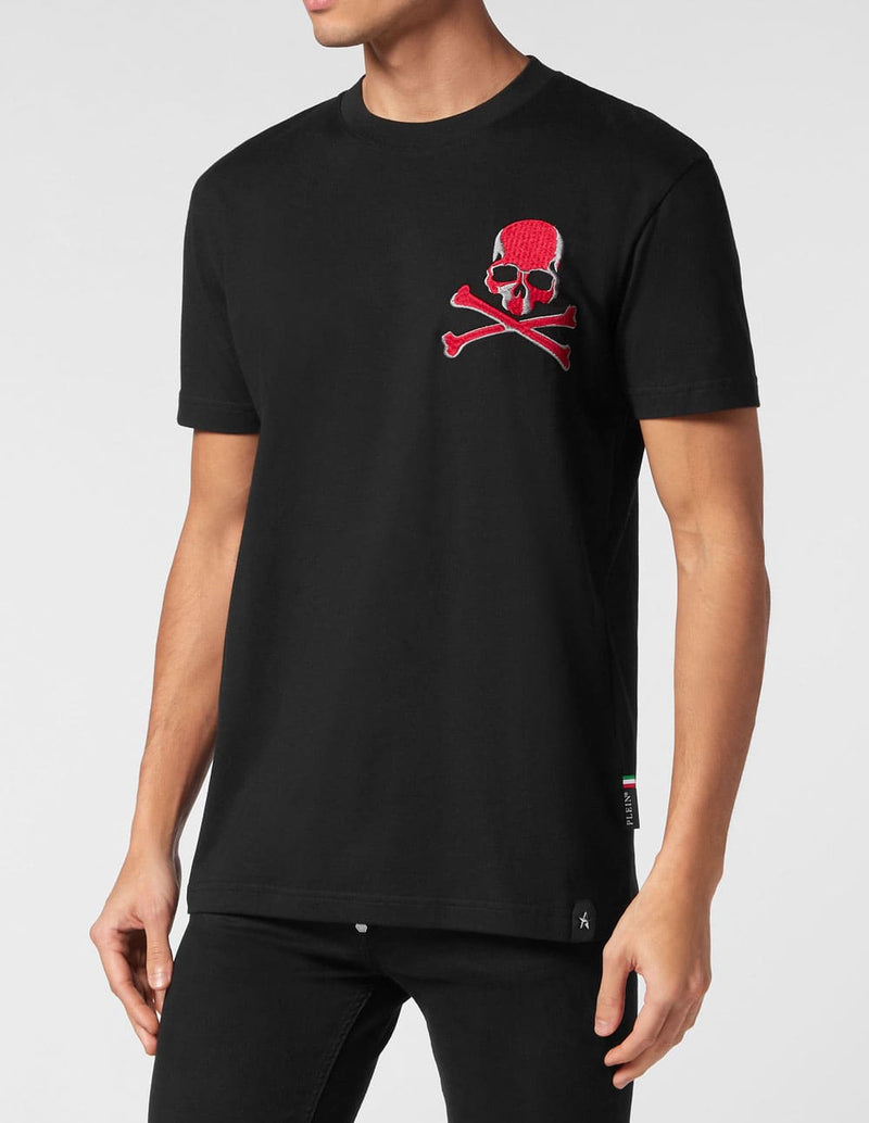 Camista Philipp Plein Skull&Bones Negra Hombre