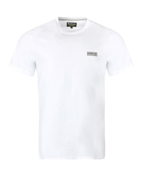 Camiseta Barbour Small Logo Blanca Hombre