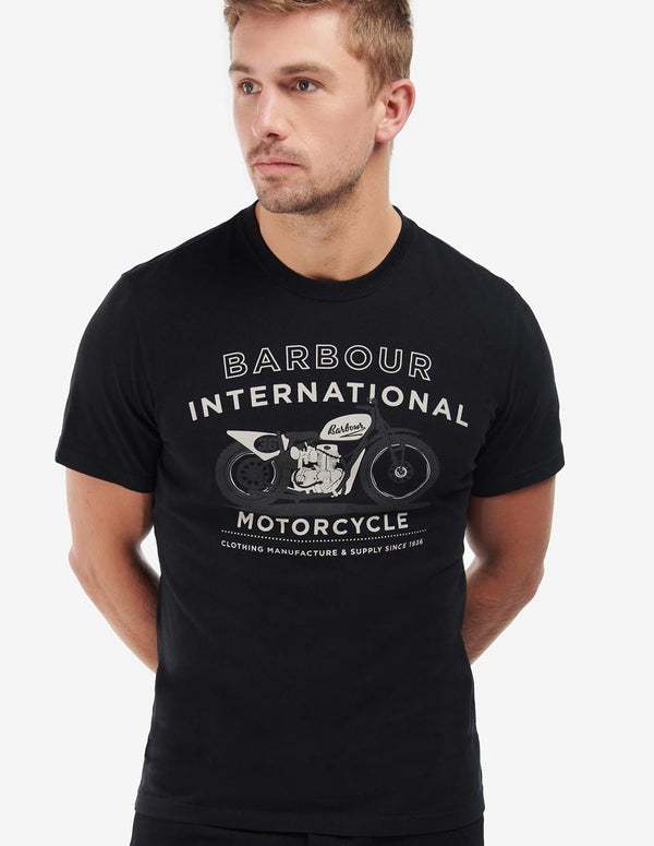 Barbour Alter Black Men's T-shirt